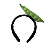 JOYOFREELY Cute Soft Cloth Pea Shape Headband for Women, Portable and Comfortable Hair Accessory, for Live Streaming and Face Washing