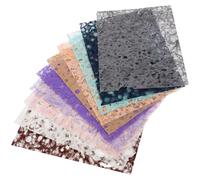 JOYOFREELY Decorative Scrapbook Hollow Out Papers 10 Vintage Lace Sheets for DIY Craft and Junk Journal Creation