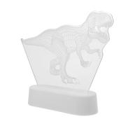 JOYOFREELY Dinosaur Night Light for Bedroom and Nursery, 3D LED Bedside Lamp with Plastic Material and White Colour, Creative and Cute Design for Boys, Providing Immersive Experience