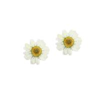 JOYOFREELY Dried Daisy Flowers Pressed Flower Petals White 12pcs Synthetic Material for Crafts and Handmade Bookmarks for Home Decoration , Parties and Company Events