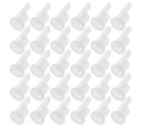 JOYOFREELY Essential Oil Bottle Inner Plug Dropper Cap 200pcs for Precise Control and Leak-proof Protection Made of Sturdy Pp for DIY Essential Oil Product Making