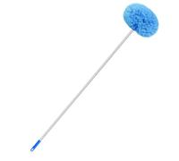 JOYOFREELY Extendable Cobweb Brush with Long Fiber Handle for Indoor and Outdoor Cleaning, Easy to Use Duster with Plastic Pole, for Ceiling Fans and High Reach Dusting