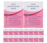 JOYOFREELY Finishing Wipes with 50pcs after Waxing for Post Waxing Cleaning, Multi-use and Easy to Use Wax Remover Pads Made of Non-woven Fabrics for Home and Travel Skin Care