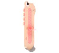 JOYOFREELY Foot Measuring Device with Pink Dinosaur Design Plastic Foot Measuring Ruler for Accurate Shoe Size Measurement Suitable