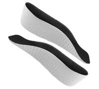 JOYOFREELY Height Increase Shoe Insoles 3.5cm Black Eva Comfortable Foot Protection Lightweight Sturdy Invisible Heel Lift Inserts for Men and Women