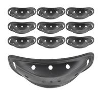 JOYOFREELY Helmet Chin Pads with Tool-free Quick Installation 15pcs Black Material for Electric Bike Helmets and Hard Hats for Soccer and Electric Bike Safety