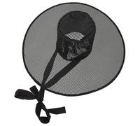 JOYOFREELY Korean Traditional Hat for Adults, Black Gauze Tall Hat with Flat Top Fedora Design, Handcrafted Vintage Style for Cosplay and Stage Performance