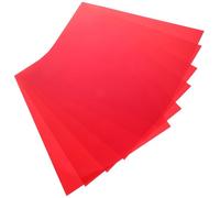 JOYOFREELY Light Filter Sheets Lightweight Pvc 6pcs Red Colour Gels with Low Loss and Eye Movement Control for Photography and Art Projects Suitable for Memory Albums and Studio Lighting