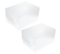 JOYOFREELY Lottery Boxes with Attractive Decorative Design Large-capacity Made of Sturdy Pp Material Ensuring Justice and 2pcs for Fundraising and Party Games