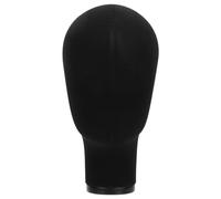 JOYOFREELY Mannequin Model Flexible Hat Stand Cloth with Wooden Base Black Easy to Use for Wig Making and Jewelry Display Suitable for Home Use and Hair Experts for Home Use and Hair Experts