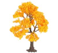 JOYOFREELY Miniature Tree Figurine, Iron Wire PVC Material, Easy to DIY, Perfect for Diorama Machines and Model Railways, Autumn Tree Ornaments for Beginners and Hobbyists, Thanksgiving Centerpieces