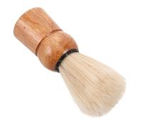 JOYOFREELY Retro Wooden Beard Shaving Brush with Sturdy Bristle and Comfortable Grip for Men, for Beard Styling and Grooming, Travel Face Hair Cream Brush Tool