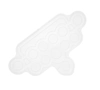 JOYOFREELY Silicone Clothes Hanger Mold for DIY Projects Making, Easy to Clean and Store, Sturdy Silicone Material, Handicraft Mold for Clothing Rack and Scarf Hook Creation