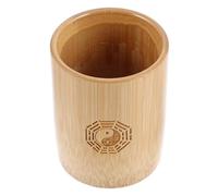 JOYOFREELY Vintage Wooden Divination Sticks Pot with Accurate Prediction and Portable Convenience, Chinese Style Divination Tool for Feng Shui Decoration and Decorative Piece, Retro Design