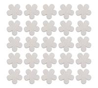 JOYOFREELY Wooden Ornaments Synthetic Material Without Burr 100pcs Decor Rounded Wood Craft Decor for Handiwork Project and Daily Scene