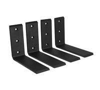 JOYOKYOPK 6”x8” Granite Countertop Support Brackets Corbel Lot L Shelf 4 Pack, Heavy Duty Shelf Brackets, Bar Counter Bracket for Quartz, Marble, Artificial Stone, Concrete and Laminate Counte (6”x8”)