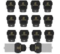 JOYOLA 12PCS Silicone Sock for Bambu Lab A1, A1 Mini Extruder Hotend, Heater Block Silicone Cover, 3D Printer Print Head Boot