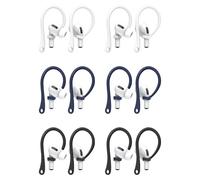 JOYOLA 6 Pairs Ear Hooks for Earphones, Anti-Lost Ear Hooks, Silicone Secure Earhooks, Earbuds Accessories Compatible with Airpod Earphones and Sports Running Earphones