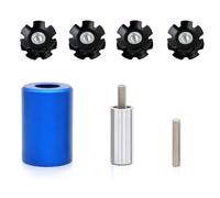 JOYOLA Bicycle Fork Star Nut Headset Bicycle Fork Star Nuts Setter Installation Nut Bicycle Installation Adjustment Repair Tool for 22.2, 25.4 and 28.6 mm