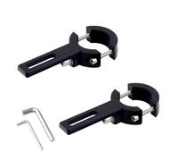 JOYOLA Motorcycle Headlight Mounting Bracket, 20-38mm Adjustable Fog Light Mount Clamp, Front Fork Lamp Holder Bracket, Indicator Extension Holder for Motorcycle Spotlights Brackets