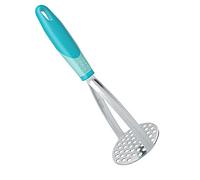 Joyoldelf Heavy Duty Potato Masher, Stainless Steel Integrated Masher Kitchen Tool & Food Masher/Potato Smasher with Non-slip Handle, Perfect for Bean, Vegetable, Fruits, Baby Food, Avocado, Meat