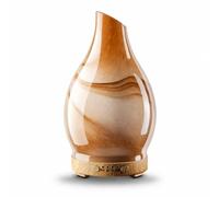 JOYOLO Essential Oil Diffuser, 120 ml, Hand-Made Art Glass, 7-Color LED | Whisper Quiet, 4 Timer, Auto Shut-Off, Ultrasonic Mist, Gift for Women, Decor for Bedroom, Home Office, and Living Room
