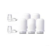 Joyoung Water Purifier Filter Element Activated Carbon | Reduces contaminants, improves taste, fits JYW-T01 T02 models, white finish, quick swap