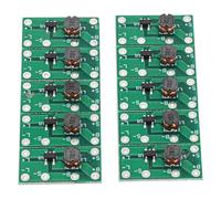 JoyousMall 10 Pack Solar Light Control Board Module, 2V Charging Circuit for 1.2V Ni-MH AA/AAA for battery, Auto On/Off LED Driver for Street Lawn Garden Landscape Christmas Lights