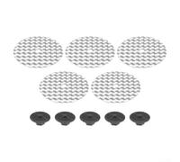 JoyousMall 10 Pcs Car Heat Shield Repair Kit, Car Seat Fast Wires Fixed Gasket With Screw Nuts Heat Deflectors