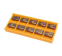 JoyousMall 10pcs APMT1604DER-H2 Carbide Turning Inserts for Steel Stainless Iron Semi-Finishing High for impact Resistance VP15TF Grade