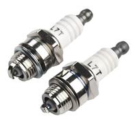 JoyousMall 2 Pack RJ19LM Spark for Champion for m14 Thread 9.5mm, Compatible with for bosch WR11EO for beru Z261 Oregon, Fits 2-Stroke Lawn Mower Engines