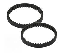 JoyousMall 2 Pack Rubber for brush roll Belts Compatible with for bissell STAINPRO 4 6 Carpet Cleaner, Replacement Parts for Model -174-4 BR-1075, & Install