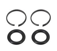 JoyousMall 2 Sets 1/2" Square Drive Socket Retainer Rings with O-Rings, Metal Wrench Pin Replacement Compatible with for craftsman IR 3/8" 1/2" Pneumatic Tools