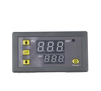 JoyousMall 220V Digital Cycle Timer Relay Module with Dual LED Display, 1s-999h Delay Switch, Multiple Working Modes for Automation Control, 79x43mm