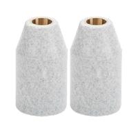 JoyousMall 2pcs 9-8218 Shield Cup for Thermal Dynamics for sl60 Plasma Torch, High-Temp Ceramic Nozzle with Smooth Finish for Stable Cutting Performance