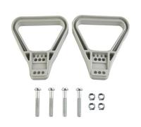 JoyousMall 2PCS Forklift Power Connector Handle 120A 175A 600V Quick Connect for battery Terminal Grip for Auxiliary Backup Red Gray