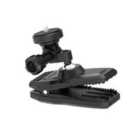 JoyousMall 360° Rotation Backpack Clip Mount with 6 Magnets, for shark Teeth Clamp Holder for Insta360 GO 3/2S, Pro, X4/X3/X2, for dji for osmo Pocket 3/2/Action 2, Vertical Horizontal