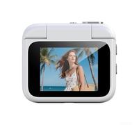 JoyousMall 4K HD Y360 Action Camera, Portable Vlogging Camera Video Recorder with Flip Screen and Chest Mount for Recording High Energy Sports(White)