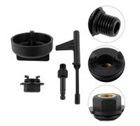 JoyousMall 4Pcs Metal Rod Transmission Oil Filling Adapter Tool Kit for Mercedes 725.0 9-Speed, Oil Change Tool Adapter Set, Transmission Oil Filler