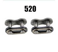 JoyousMall 520 Chain Master Link Set, 2PCS for ATV and Scooter Applications
