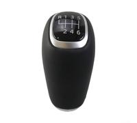 JoyousMall 6-Speed Manual Leather Gear Shift Knob, Automotive Gear Shift Knob for Kia for Sportage for Venga for Rio 2016 2019 Interior Replacement Parts