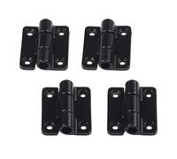 JoyousMall Adjustable Torque Damping Hinge, Zinc Alloy 360 Degree Positioning Stop Flat Hinge for Furniture Cabinet Door Window, 4pcs