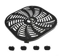 JoyousMall Air Fryer Replacement Tray for GAF798 for GAF856, Air Fryer Plate Tray & Corner Protectors Accessories Steaming Plate Tray(#001)