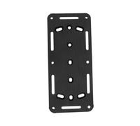 JoyousMall Aluminum Alloy Road Bike Front Fork Extension Plate, Lightweight Luggage Rack Support Bracket for Gravel Touring, 10kg Load Capacity, Black