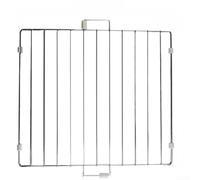 JoyousMall BBQ Grill Grate for Microwave Oven Multi Brand Compatible Heavy Duty Roasting Tray Silver Finish(Grill)
