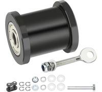JoyousMall Bike Chain Tensioner with 1-3/4" Roller, Adjustable Axle Adjuster & Link for Baja Doodlebug DB30, for motovox MBX10 Minibike, Black