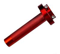 JoyousMall Bike Throttle Grip CNC Aluminum Accelerator Handle 22mm Bar Quick Response Twist Control for Street Off Road Tours(Red)