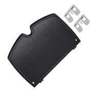 JoyousMall Cast Iron Griddle for Weber Q1000, BBQ Griddle Pan for Outdoor Cooking, Replacement Plate for Q1200 Q1400 Q120 Q140 Series