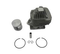 JoyousMall Chainsaw Cylinder Kit for MS261, 44.7mm Bore Piston Engine Replacement Parts with Gasket Set, High Performance Upgrade