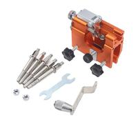 JoyousMall Chainsaw Sharpener Hand-Cranked Chain Filing Jig for 8-20 Inch Saws, Adjustable Angle Aluminum Alloy Grinder Tool for Precise for edge Restoration, Yellow